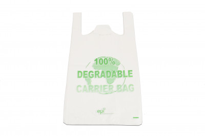 13" x 18" x 23" (320 x 460 x 575mm) Degradable Vest Carrier Bags - 402222