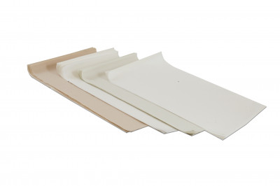 9.8" x 14.8" Greaseproof Sheets (Bleached) - 103115CUT4