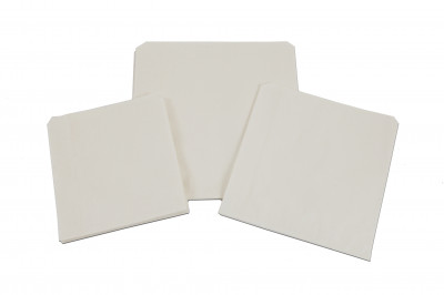 8.5" x 8.5" (215 x 215mm) White Scotchban Greaseproof Bags - 203151